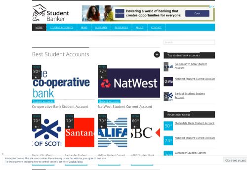 Student Banker | student and graduate account comparisons