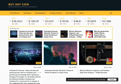 Buy Any Coin - Aktuelle News über Bitcoins und Altcoins