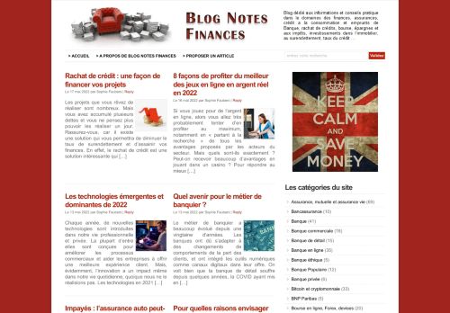 Blog Notes Finances : guide pour gagner et économiser de l’argent -  