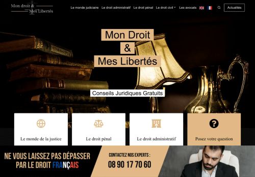 Conseils Juridiques Gratuits en ligne et Questions à nos Avocats | Mon Droit & Mes Libertés