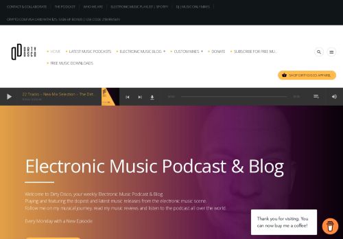 The Electronic Music Podcast | Dirty Disco | For Music Lovers & DJ