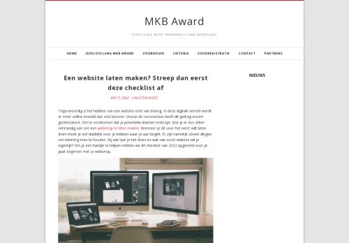 MKB Award – Verkiezing Beste Webwinkels van Nederland