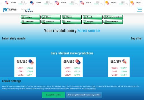  Home page - FX Trading Revolution | Your Free Independent Forex Source
