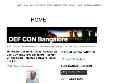 Official DEFCON ® Bangalore(DC9180)