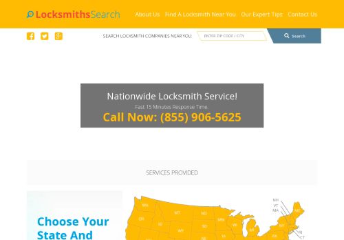 Get A Local Locksmith Near You - Locksmiths Search