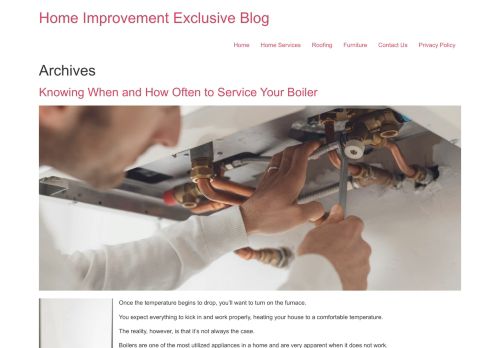 Home Improvement Exclusive Blog -