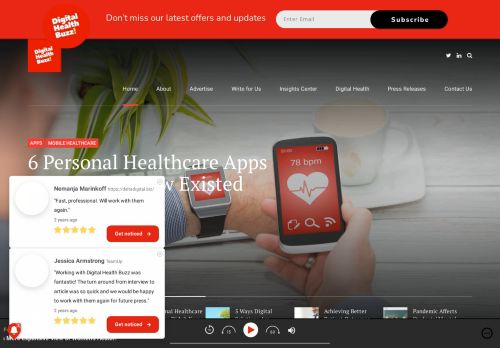 Digital Health Buzz! – The latest in Digital Health, and more!
