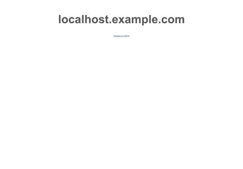 localhost.example.com — Coming Soon
