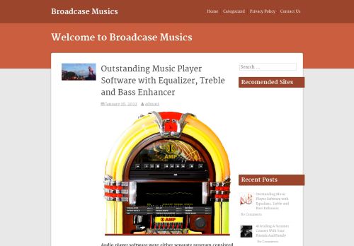 Broadcase Musics | my musics my life