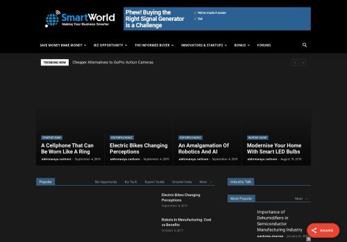 Smart World: Enabling Informed Tech Decisions & Investments