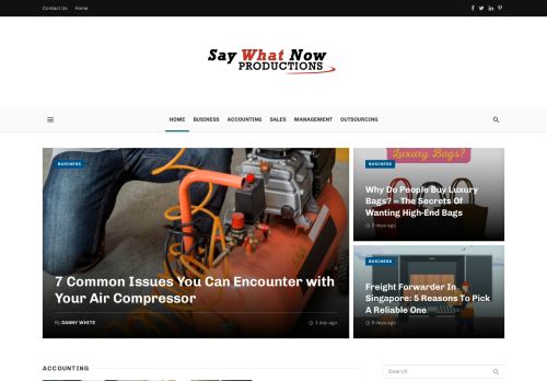 Say What Now Productions | Business Blog