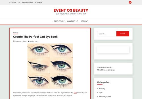 Event Os Beauty – Just be your own unique beautiful self