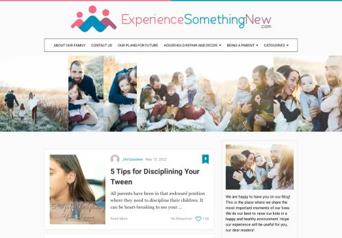 Experience Something New - Experience Something New Blog