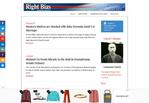 Conservative News | Right Bias