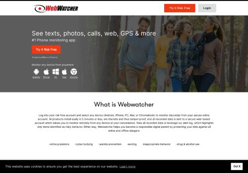 Webwatcher - See Texts, Photos and More