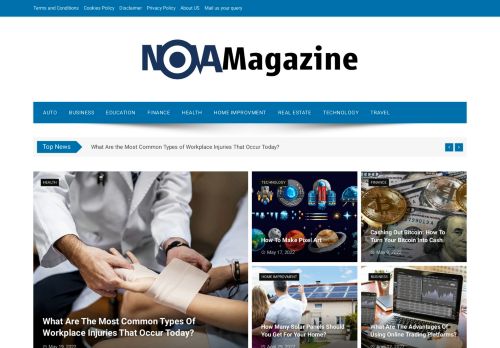 Nova Magazine - Find Your New Favorite Page!