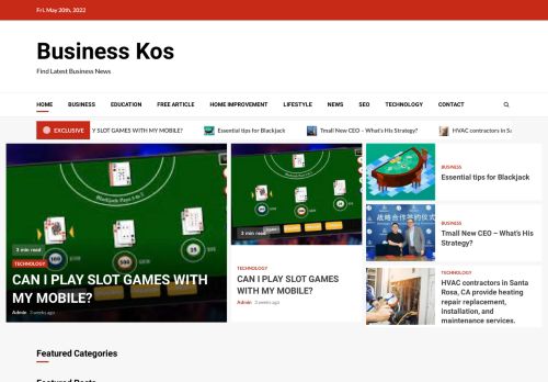 Business Kos - Find Latest Business News