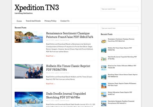 Xpedition TN3 – travelling destination