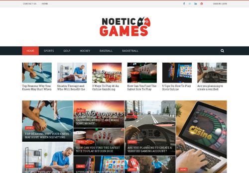 Noetic Games | Sports Blog