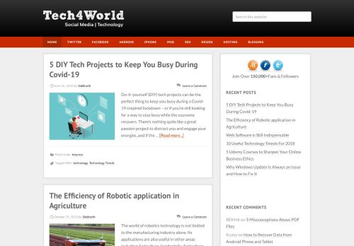 Tech4World – Latest News in Social Media & Technology