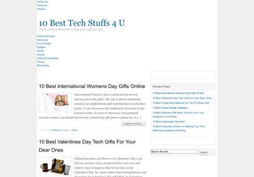 10 Best Tech Stuffs 4 U: Check out here about the 10 best tech stuffs for you…