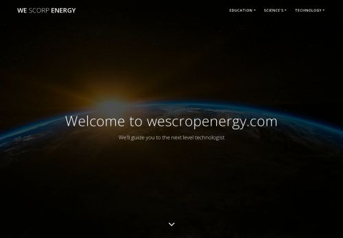 We Scorp Energy – Energy for all of them