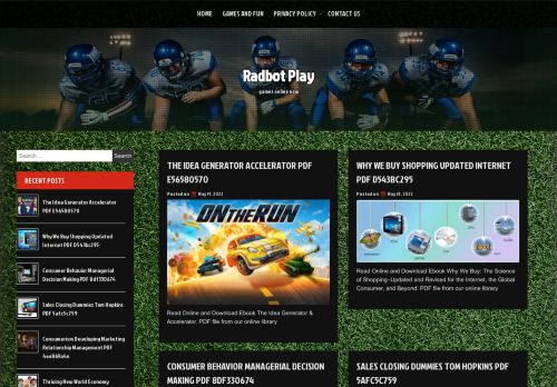 Radbot Play – games online now