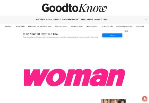 Woman | GoodtoKnow