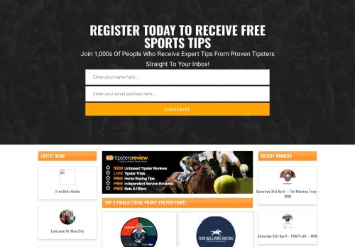Football, Horse Racing & Sports Tipsters Reviewed | Tipsters Review