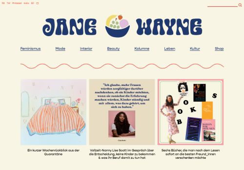 Jane Wayne News -