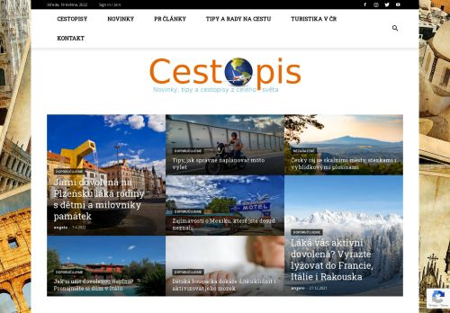 Cestopis.eu - VÃ¡Å¡ cestovnÃ­ prÅ¯vodce po Ä?R i zahraniÄÃ­