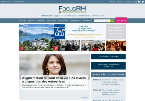 Focus RH - Le site leader de l’actualité RH auprès des décideurs RH