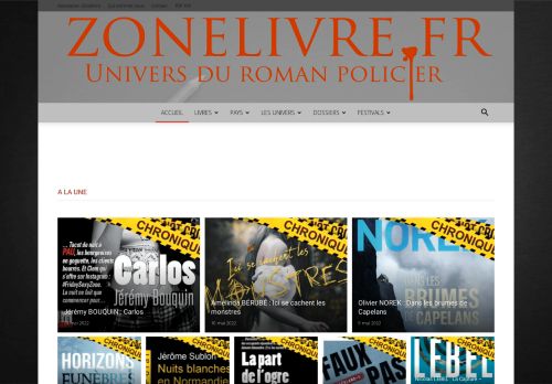 Accueil de Zonelivre.fr