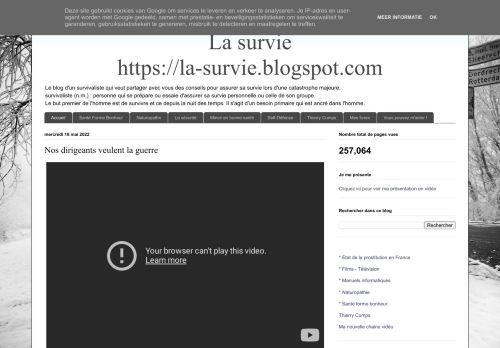 La surviehttps://la-survie.blogspot.com
