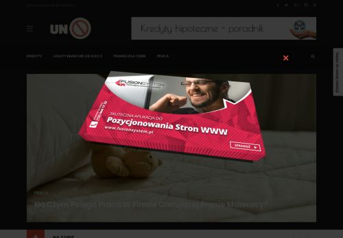 Kredyty, Lokaty bankowe, Finanse - unblock.pl