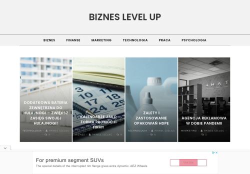 Portal o biznesie i marketingu - Biznes level UP