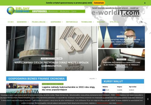 Zielony Dziennik | Gospodarka, finanse, motoryzacja, technologie