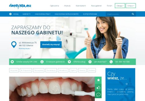 Dentysta Gliwice - Stomatolog Gliwice - Implanty : gabinet dentystyczny Gliwice - dentysta Marcin Krufczyk | Dentysta.eu