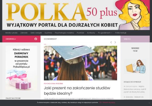 Polka50plus.pl - Wyj?tkowy portal dla dojrza?ych kobiet