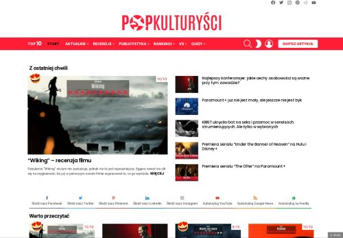 Popkulturysci.pl — Wyciskamy popkultur? na bie??co