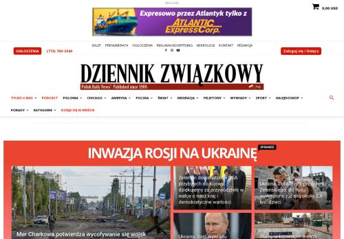 Strona GÅ?Ã³wna - Dziennik ZwiÄ?zkowy | Polish Daily News