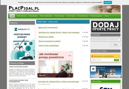 Praca Bielsko - Bia?a.   Oferty pracy z Podbeskidzia - PlacPigal.pl