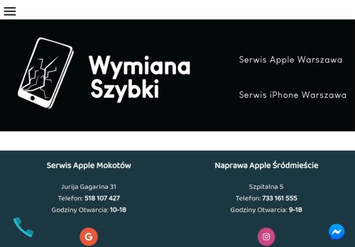Serwis iPhone Warszawa - naprawa i serwis Apple w Warszawie