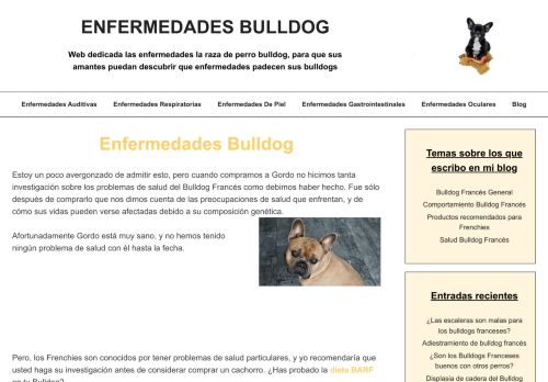 Enfermedades Bulldog | Enfermedades Bulldog