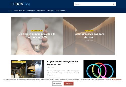 Noticias LEBOX - Novedades iluminación LED