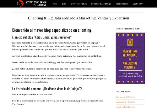 Bienvenido al mayor blog especializado en clienting | Ninjaclienting.com