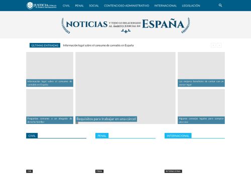 JUSTICIA.COM.ES / Todo lo relacionado al ámbito judicial español