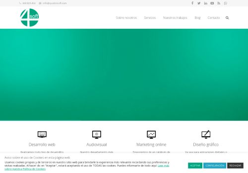 QuatreSoft - Servicios web, audiovisual y marketing online