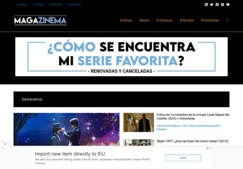 MagaZinema | Noticias, críticas y artículos de series