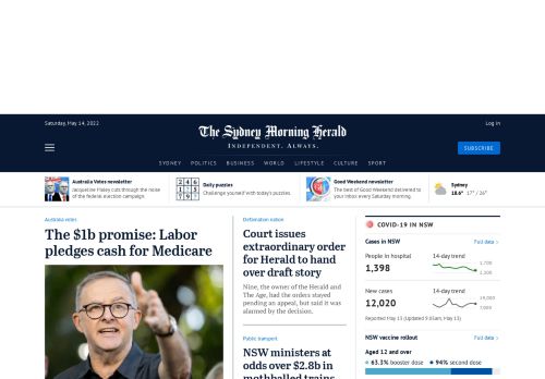 Australian Breaking News Headlines & World News Online | SMH.com.au